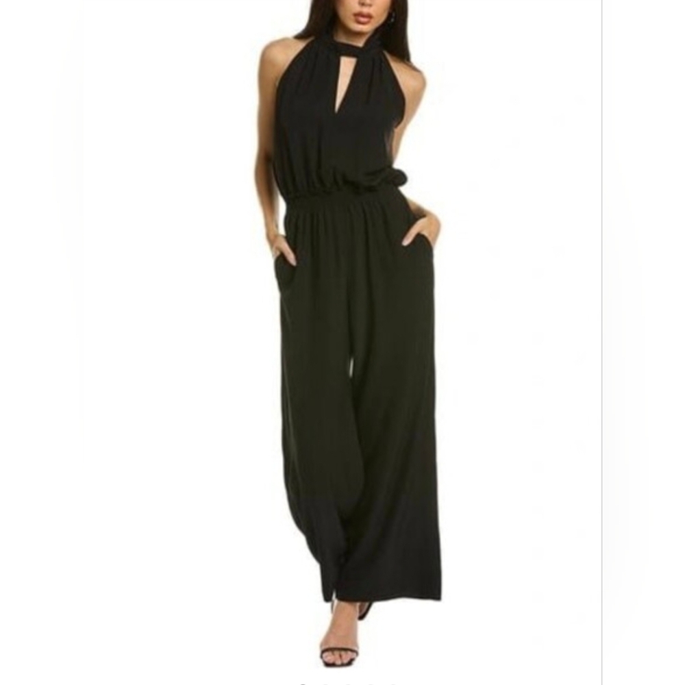 Max Studio Black Crepe Jumper